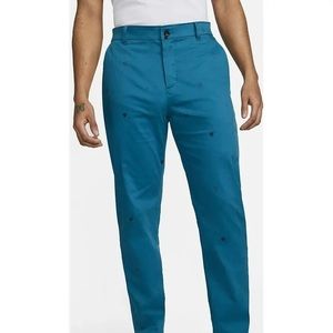 MENS NIKE GOLF DARK TEAL ATHLETIC GOLF PANTS - NWT